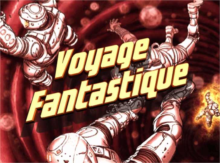 Voyage Fantastique font插图 Voyage Fantastique font插图