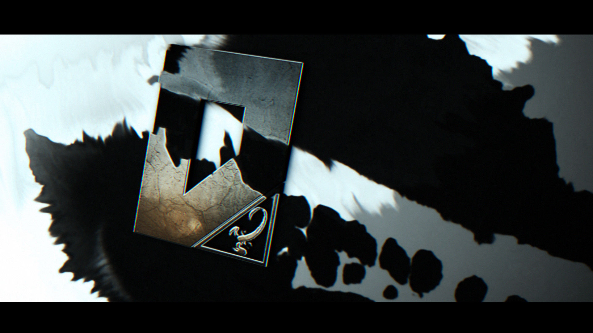 3D墨水徽标显示素材库精选AE模板