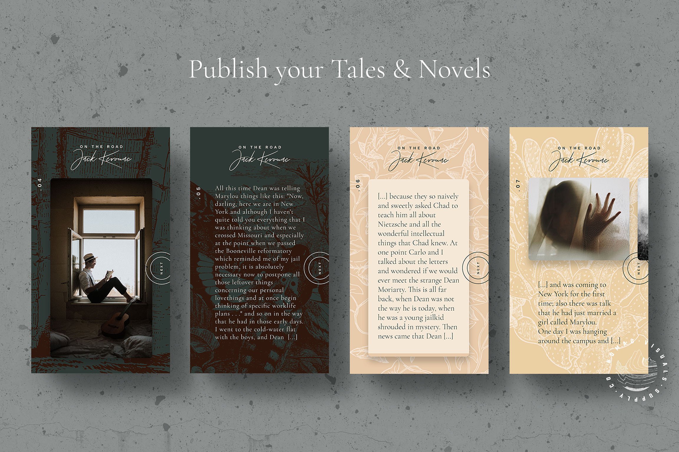 秋季Instagram故事的动画合辑下载 Storytelling Kit Animated IG Stories [psd,png,jpg]插图(3)