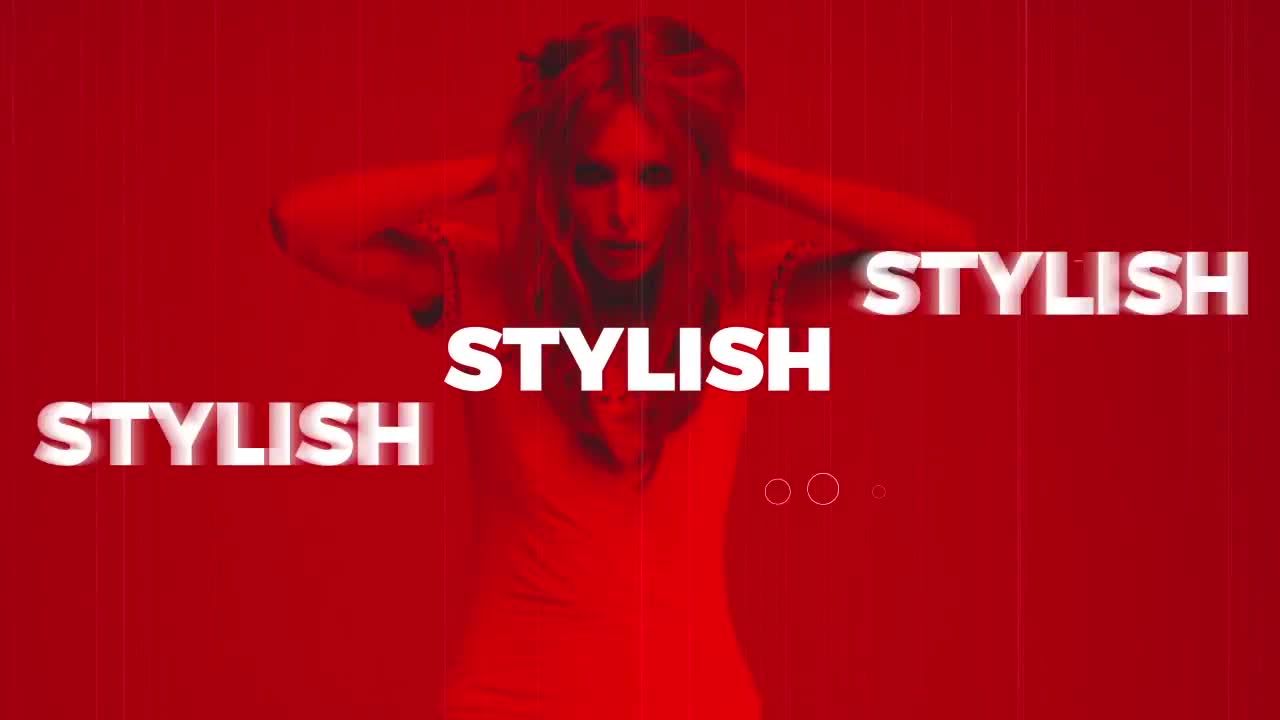 具有现代文本动画动作转场的素材库精选AE模板