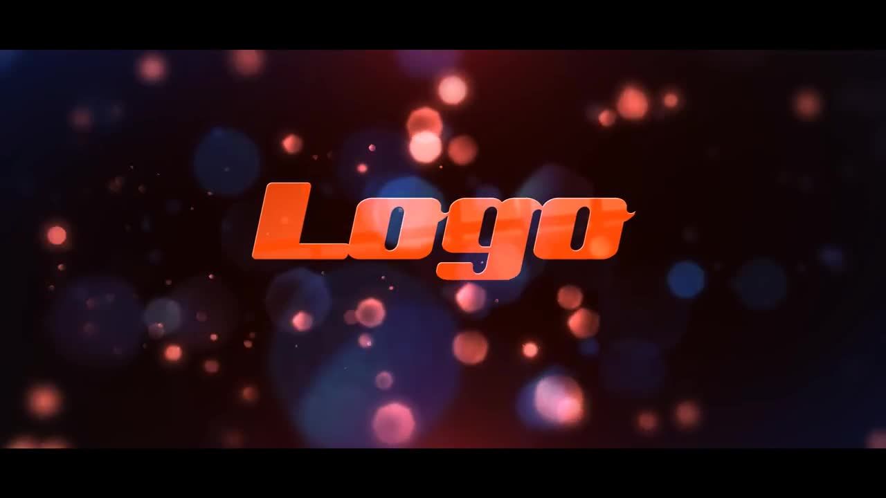 电影散景徽标显示素材库精选AE模板