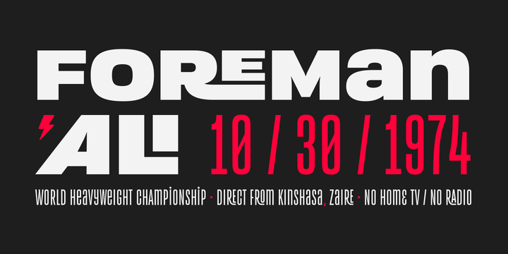 Versus Font Family素材之家精选英文字体