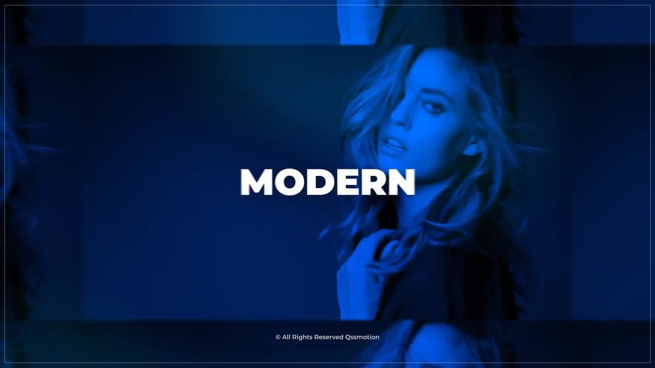 时尚的照片动画展示素材库精选AE模板Fashion Intro