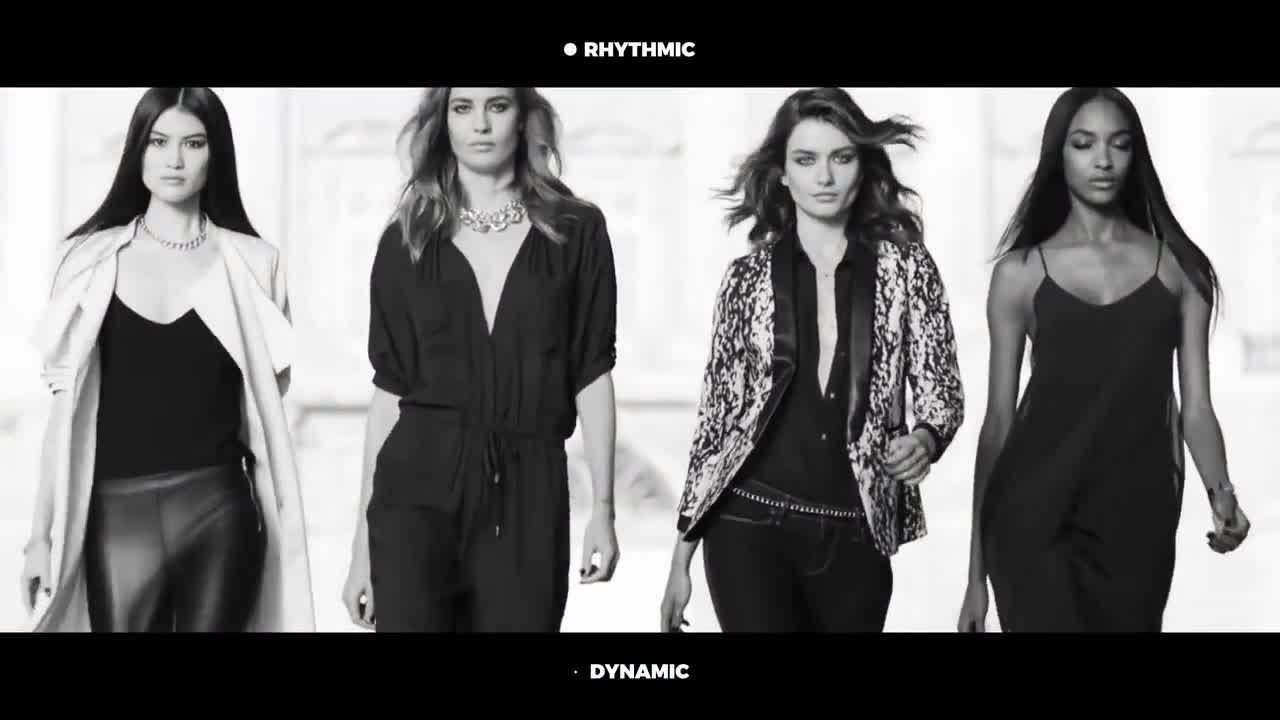 色彩丰富的的都市时尚过渡效果素材库精选AE模板