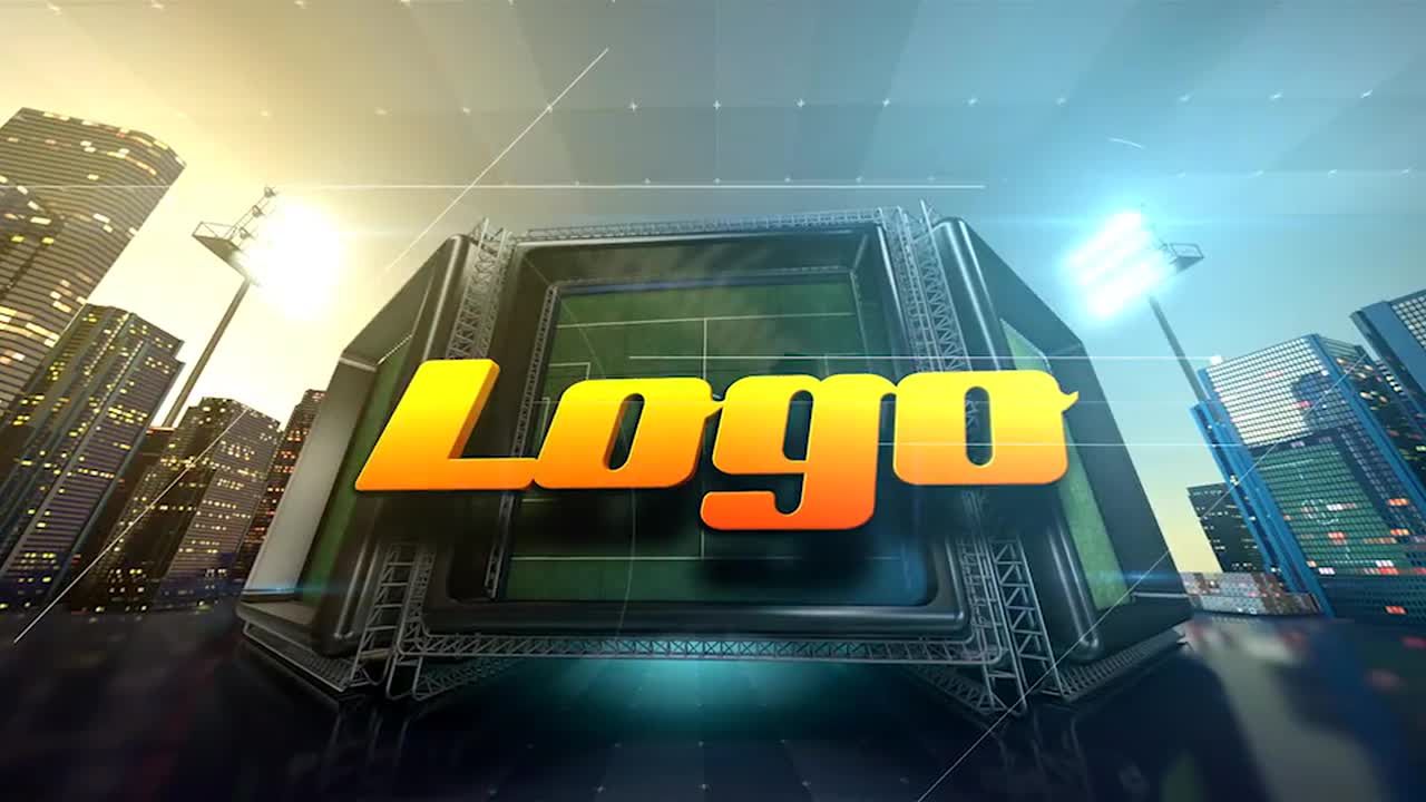 动态动画3D体育场景和创造性动画幻灯片和徽标显示素材库精选AE模板