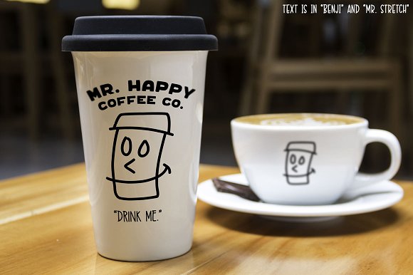 Kookyheads – a dingbat doodle font!插图5