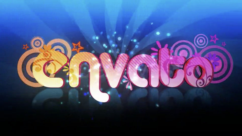 动漫可爱型文字片头模板