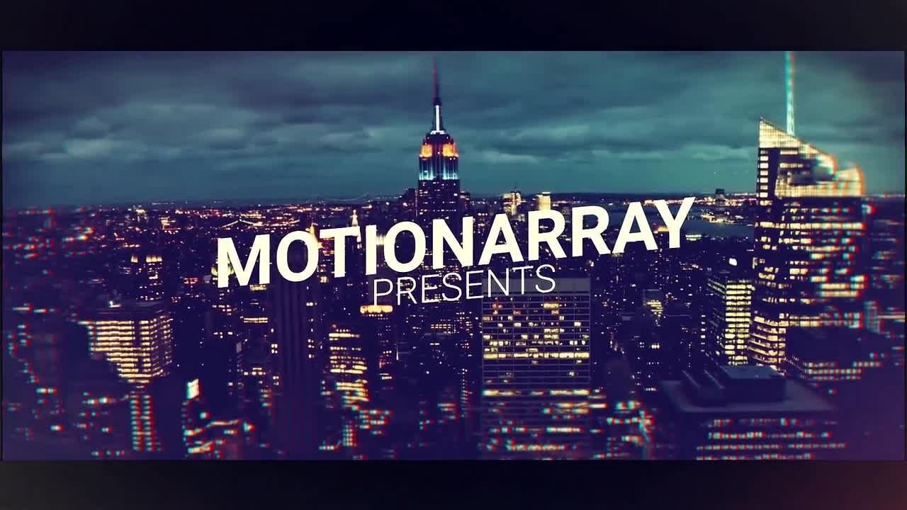 快速城市动态幻灯片素材库精选AE模板