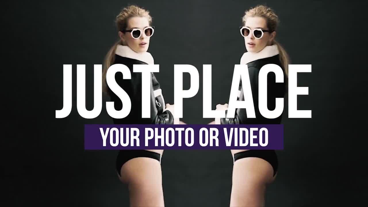 动态时尚服装促销PR模板