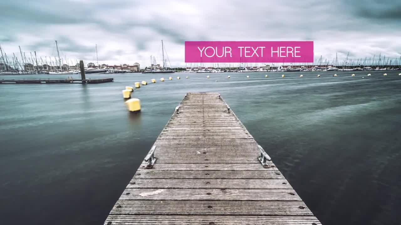 夏季幻灯片动画素材库精选AE模板