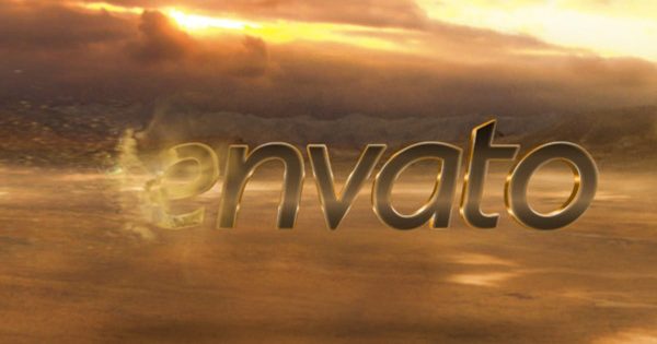 沙漠荒地电影效果logo演示素材库精选AE模板 Wasteland Logo Reveal