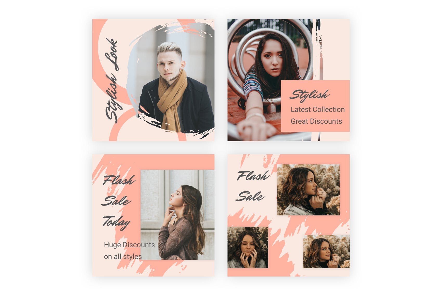 18款社交自媒体广告Banner设计模板套装v7[SKETCH] 18 Social Media Banners Kit (Vol. 7) for Sketch插图(4)