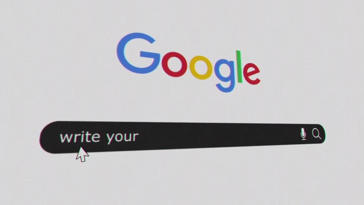 带有照片的web搜索素材库精选AE模板