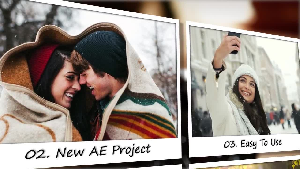 21个时尚设计照片幻灯片素材库精选AE模板