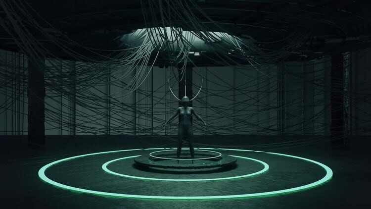 酷炫个性的VR标志开场白素材库精选AE模板