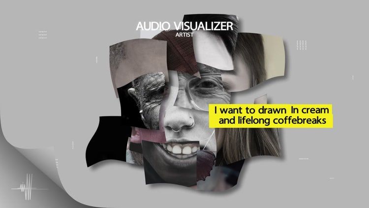 歌曲剪辑素材库精选AE模板