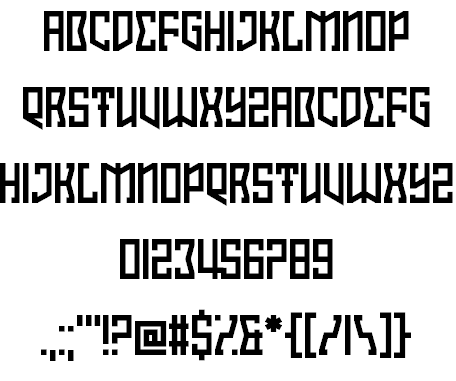 Interlewd font插图1