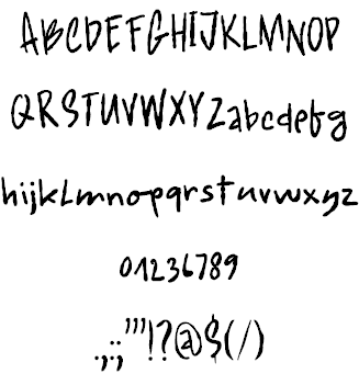 Fearsome DEMO font插图1