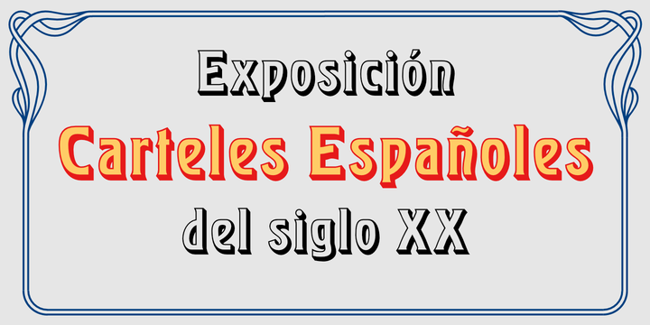 Affiche Font,Affiche, Font插图2