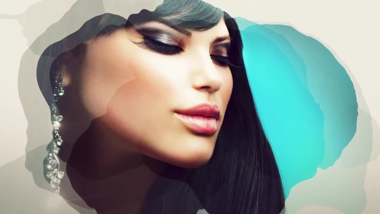 14个水彩图像素材库精选AE模板