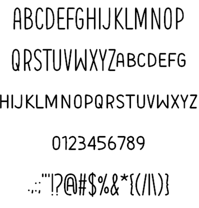 Im Spiegelland font插图1