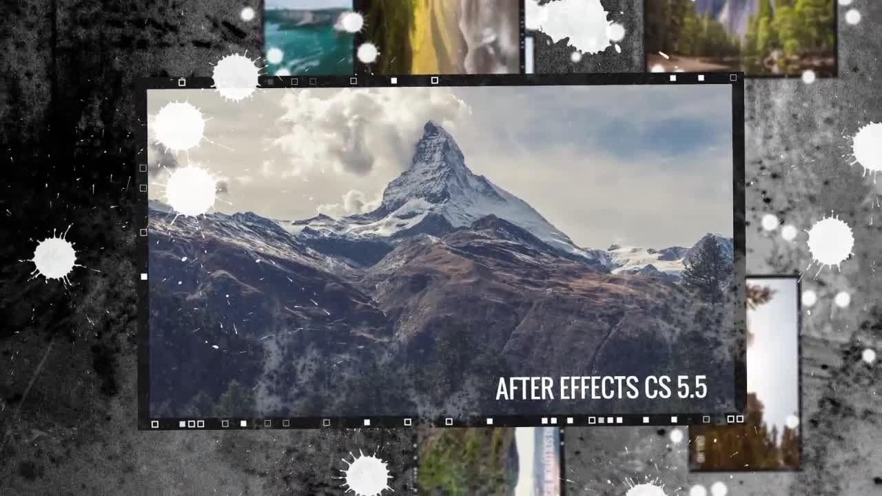 简单风格幻灯片素材库精选AE模板