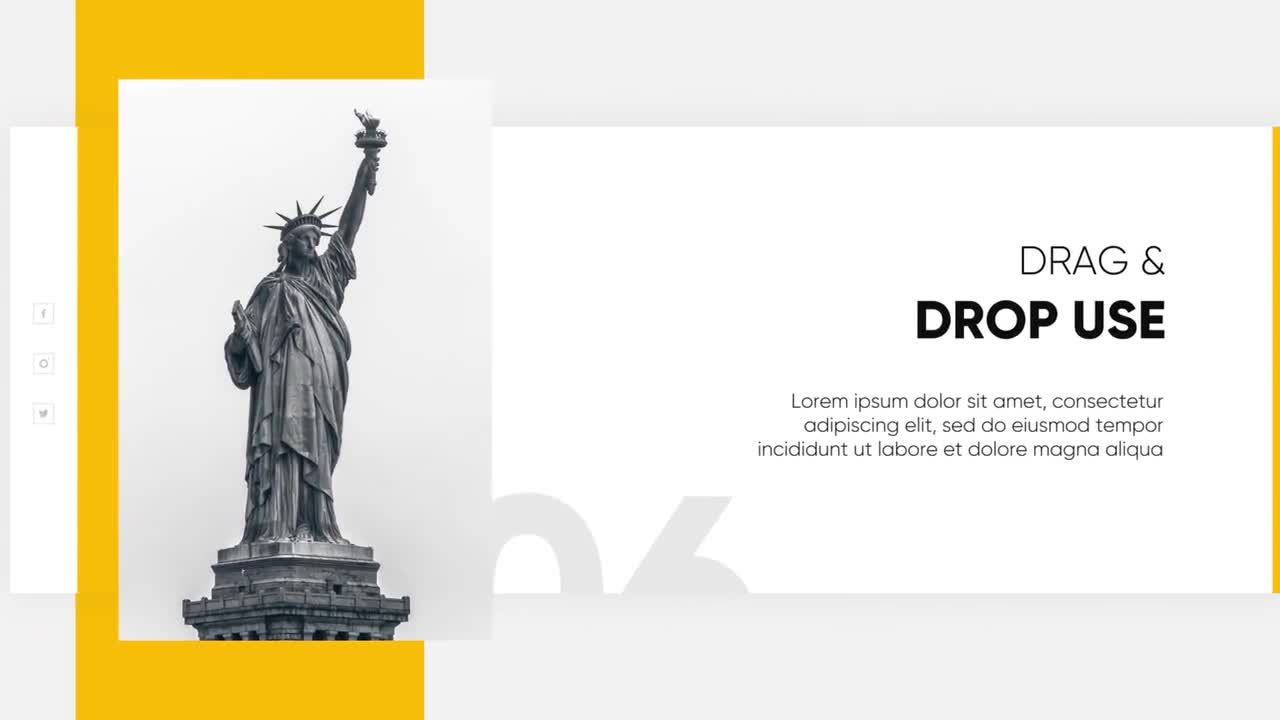 流畅干净简约的pr过渡模板