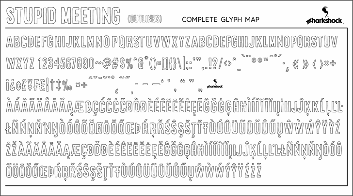 Stupid Meeting font插图2