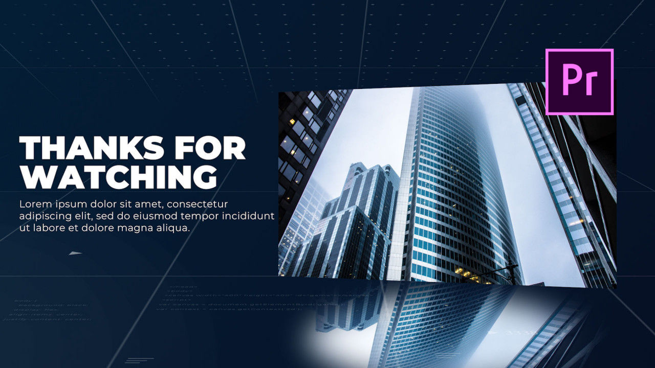 炫酷时尚商业宣传开场动画素材库精选pr模板