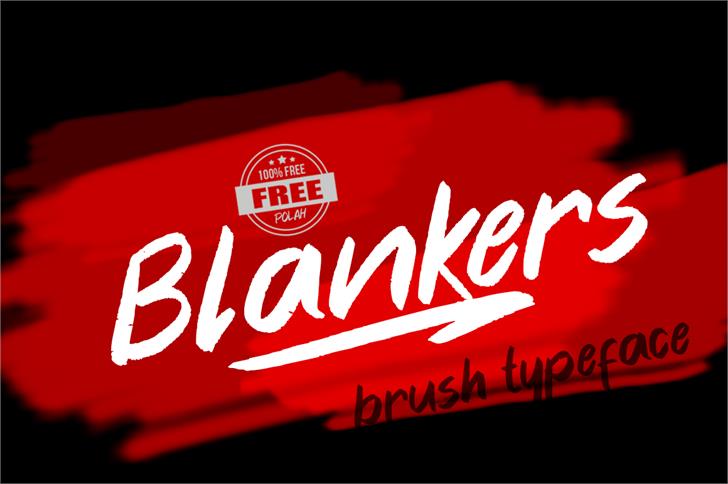 Blankers font插图 Blankers font插图