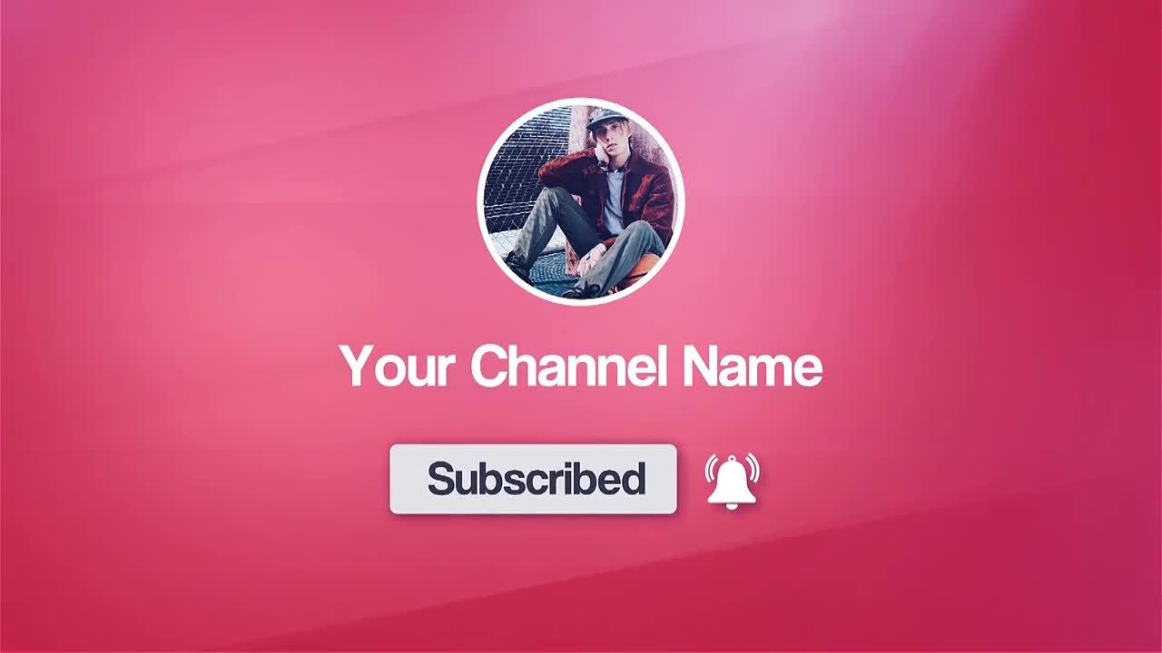 Youtube促销介绍素材库精选pr模板