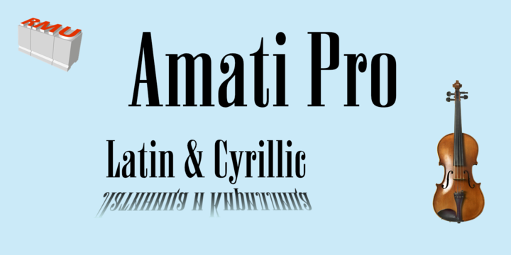 Amati Pro Font素材之家精选英文字体