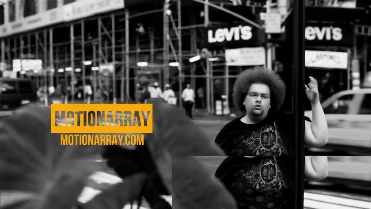 叠层故障效果片头素材库精选AE模板