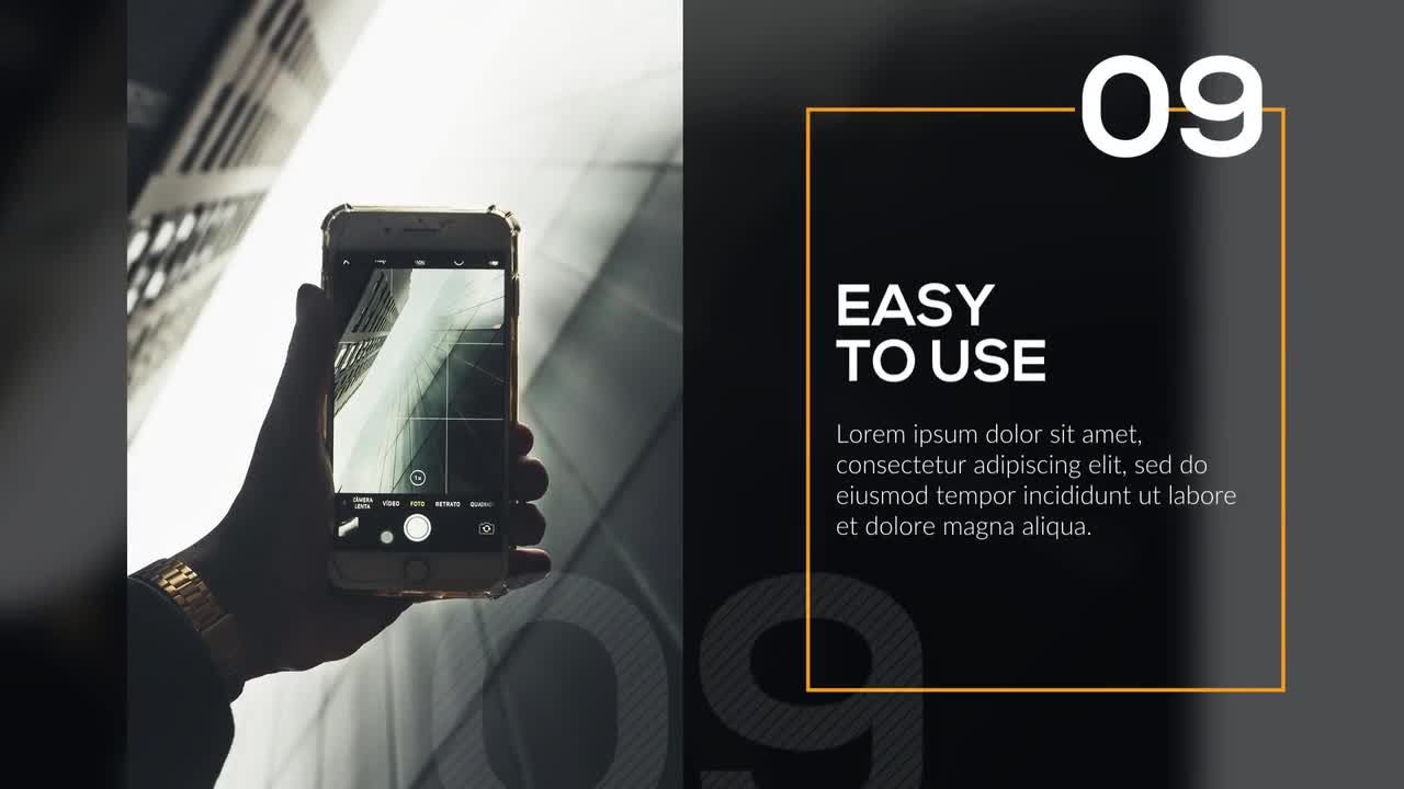 时尚现代设计清洁企业宣传片素材库精选pr模板