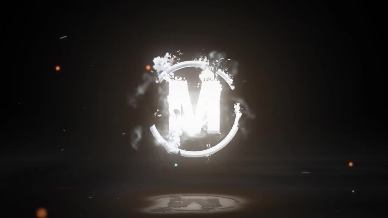 简短而富有创意的电影标志展示动画素材库精选AE模板