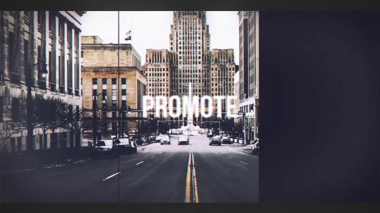 快速排版标题介绍素材库精选AE模板