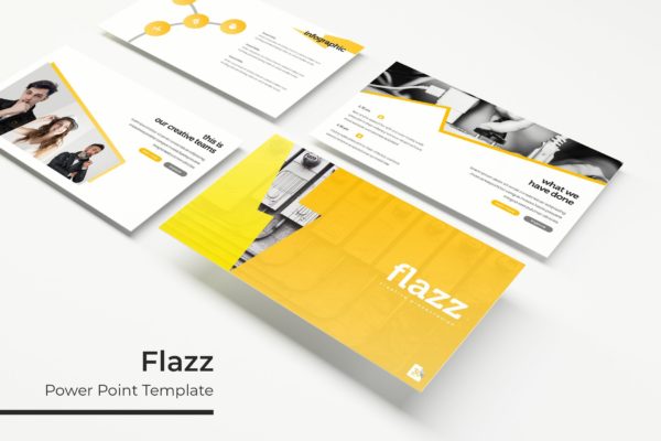 电气电器产品生产企业PPT幻灯片模板下载 Flazz – Powerpoint Template