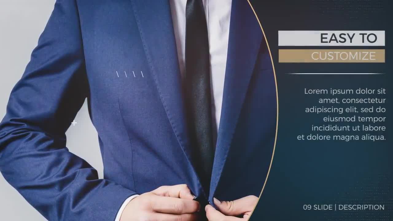 美丽的企业灵感展示模板Pr模板