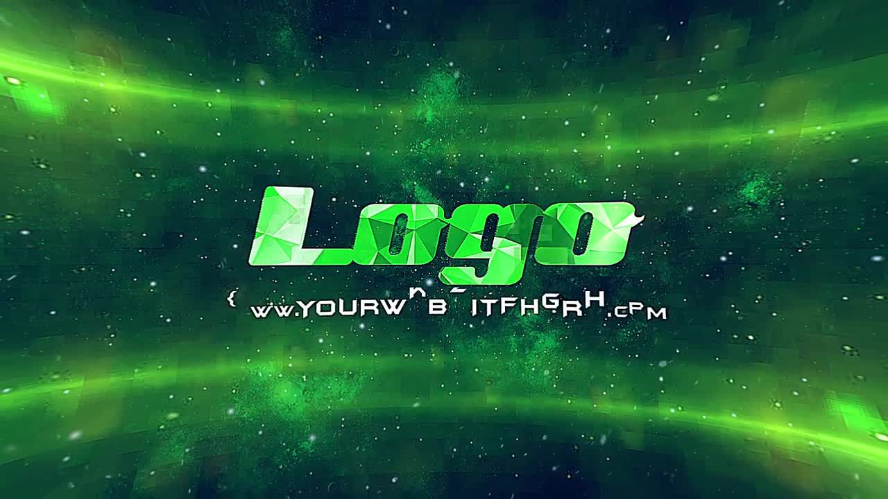 动态动画粒子强大镜头光晕标志素材库精选AE模板