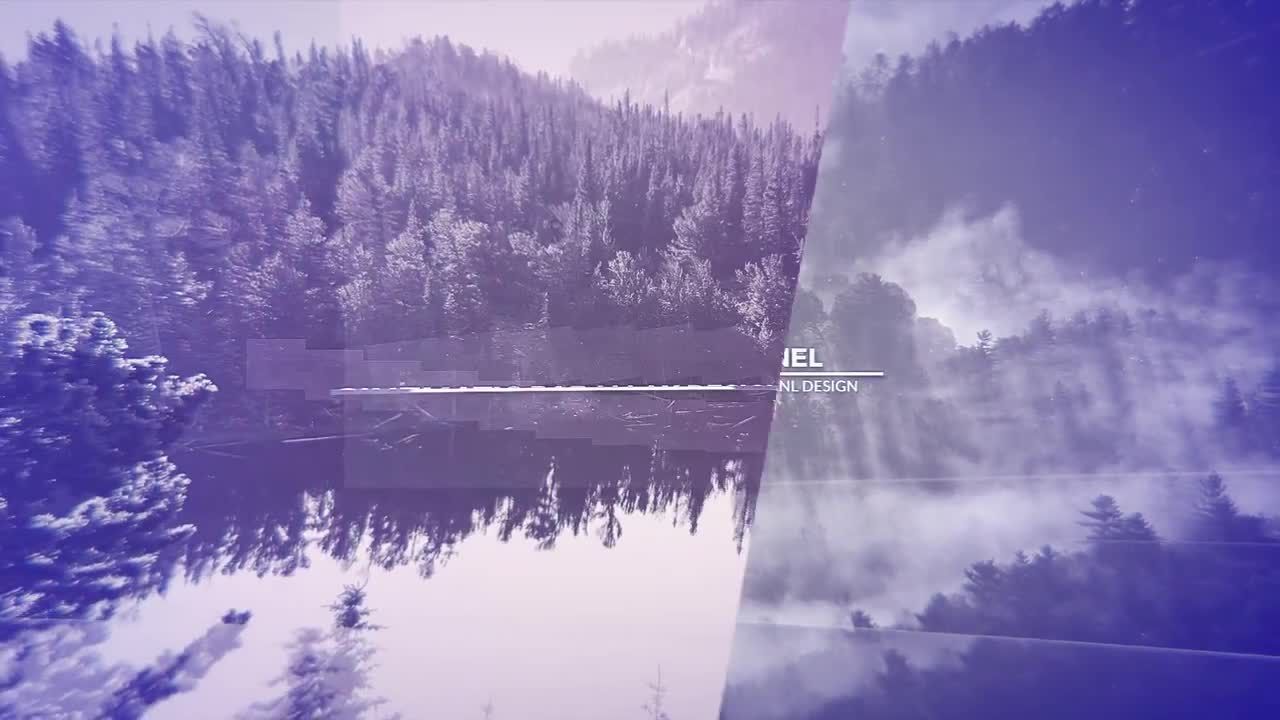 动感信号损坏幻灯片开场素材库精选AE模板