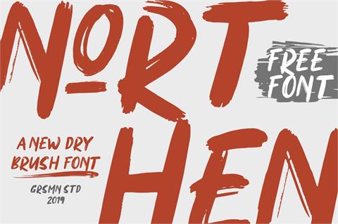 NORTHEN font素材之家精选英文字体