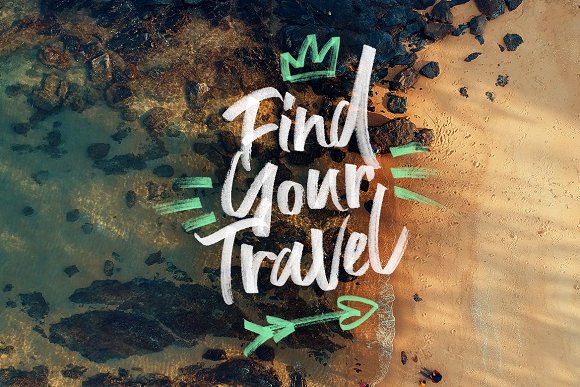 Black Stone Marker Font插图1