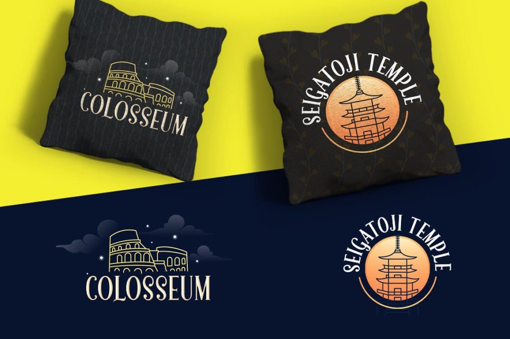 一款旅行主题英文衬线字体打包下载[ai,eps,otf]插图(7)