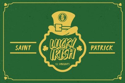 Lucky Irish Dingbats素材之家精选英文字体