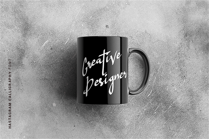 Hastagram Personal font插图5