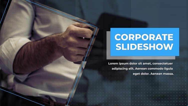 现代优雅的企业介绍素材库精选AE模板