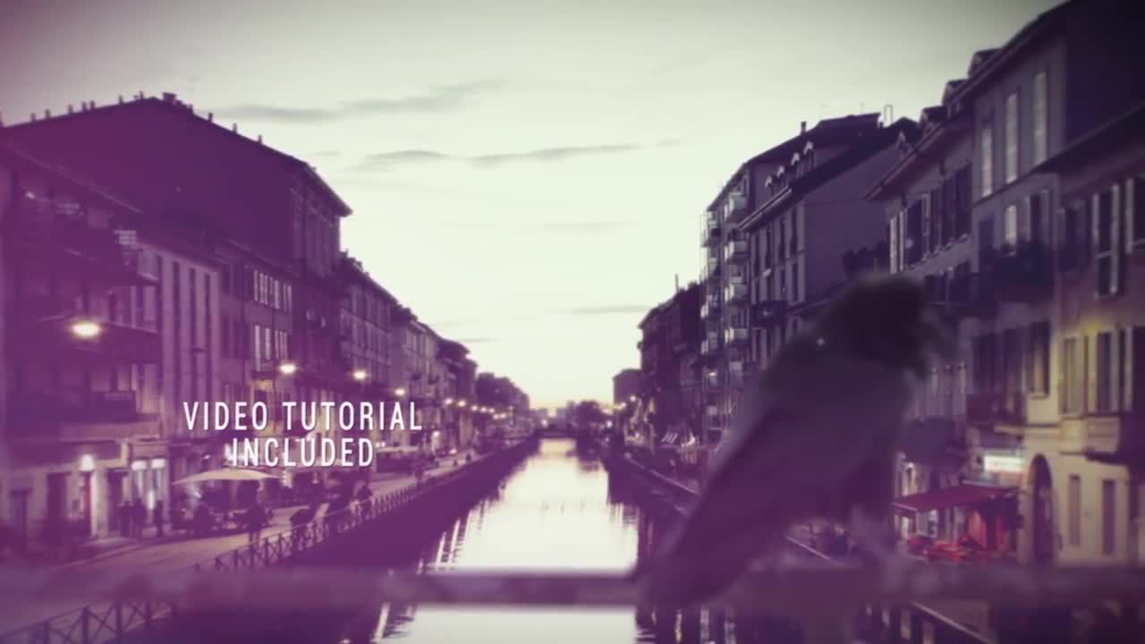 动态动画效果照片幻灯片素材库精选AE模板