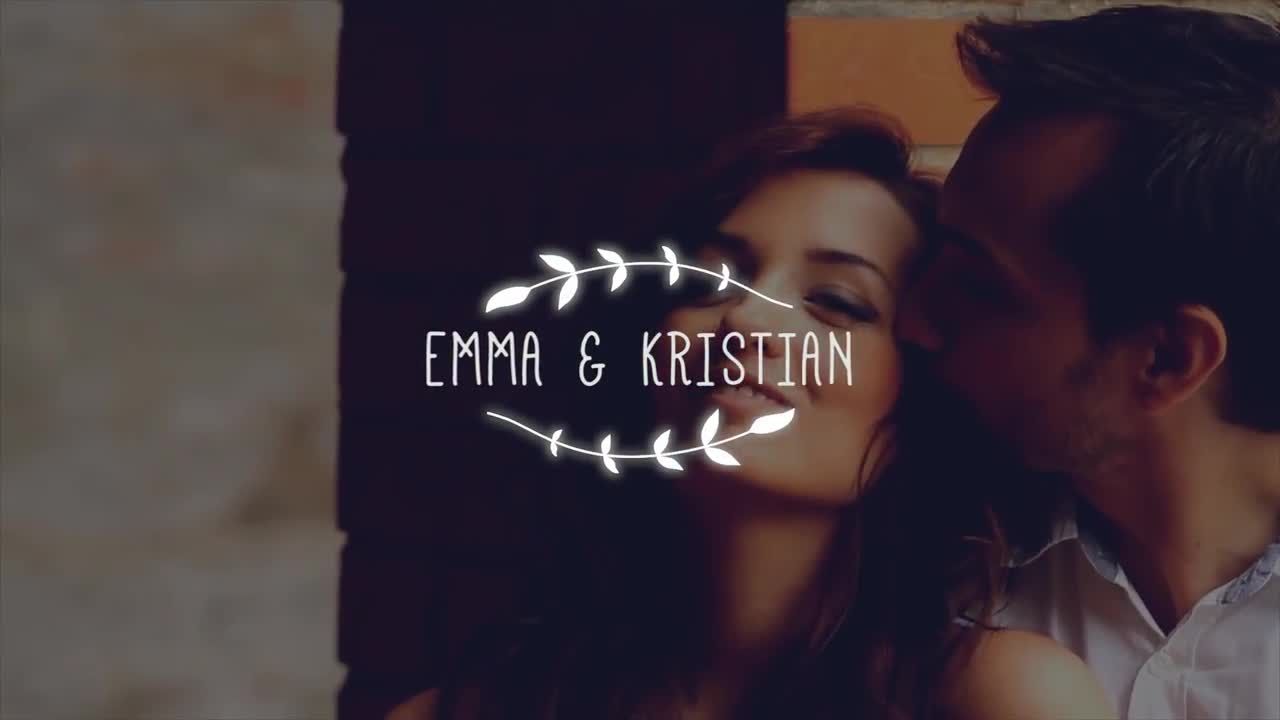 10个pr优雅的婚礼标题模板素材