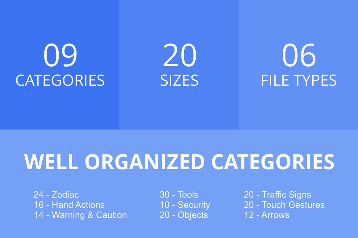 166个符号和符号填充线图标插图(2)
