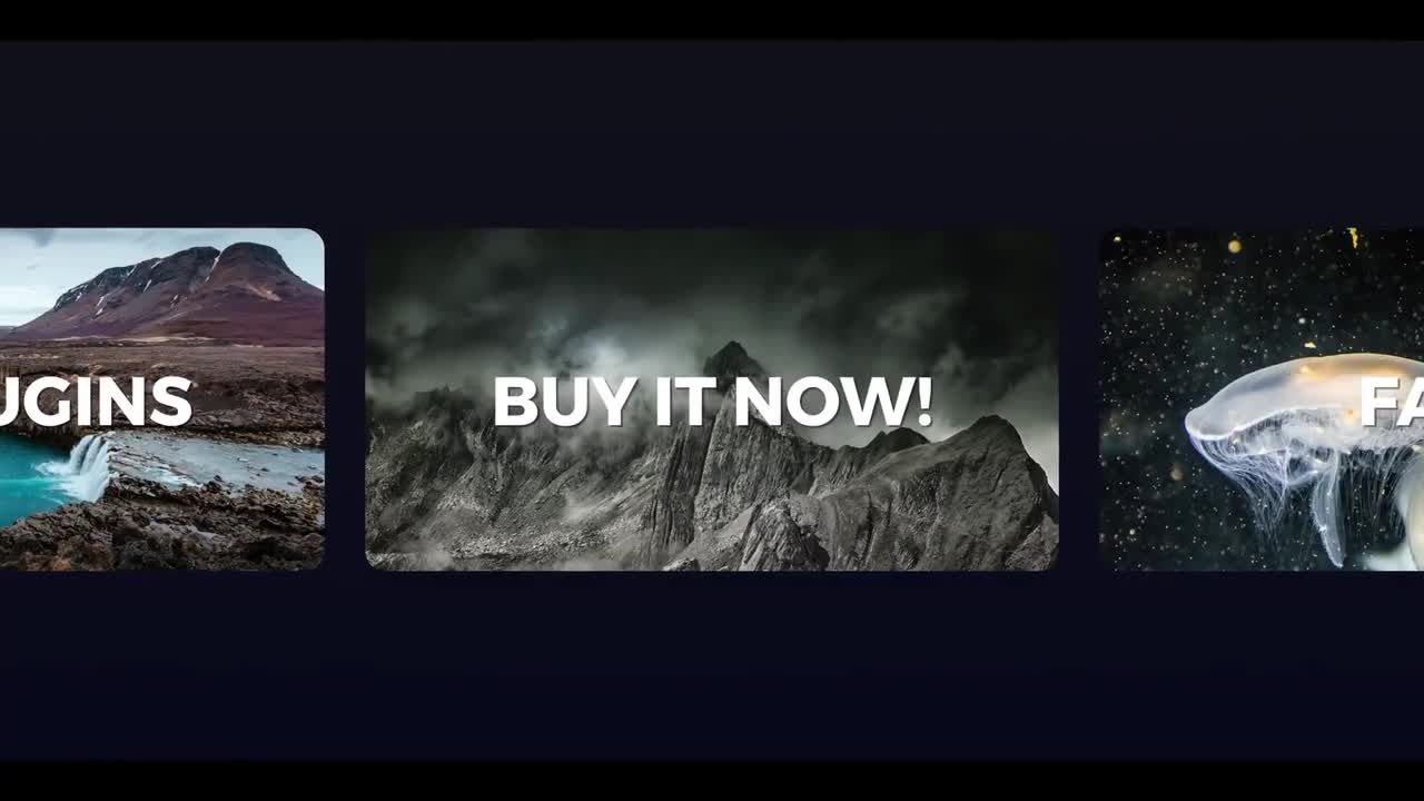 快速充满活力动画素材库推荐PR模板